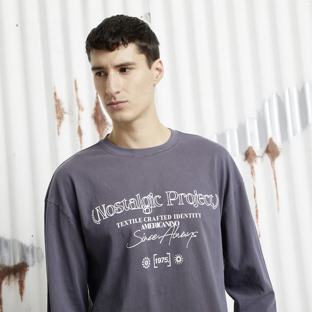 AMERICANINO - Polera Manga Larga Hombre Americanino