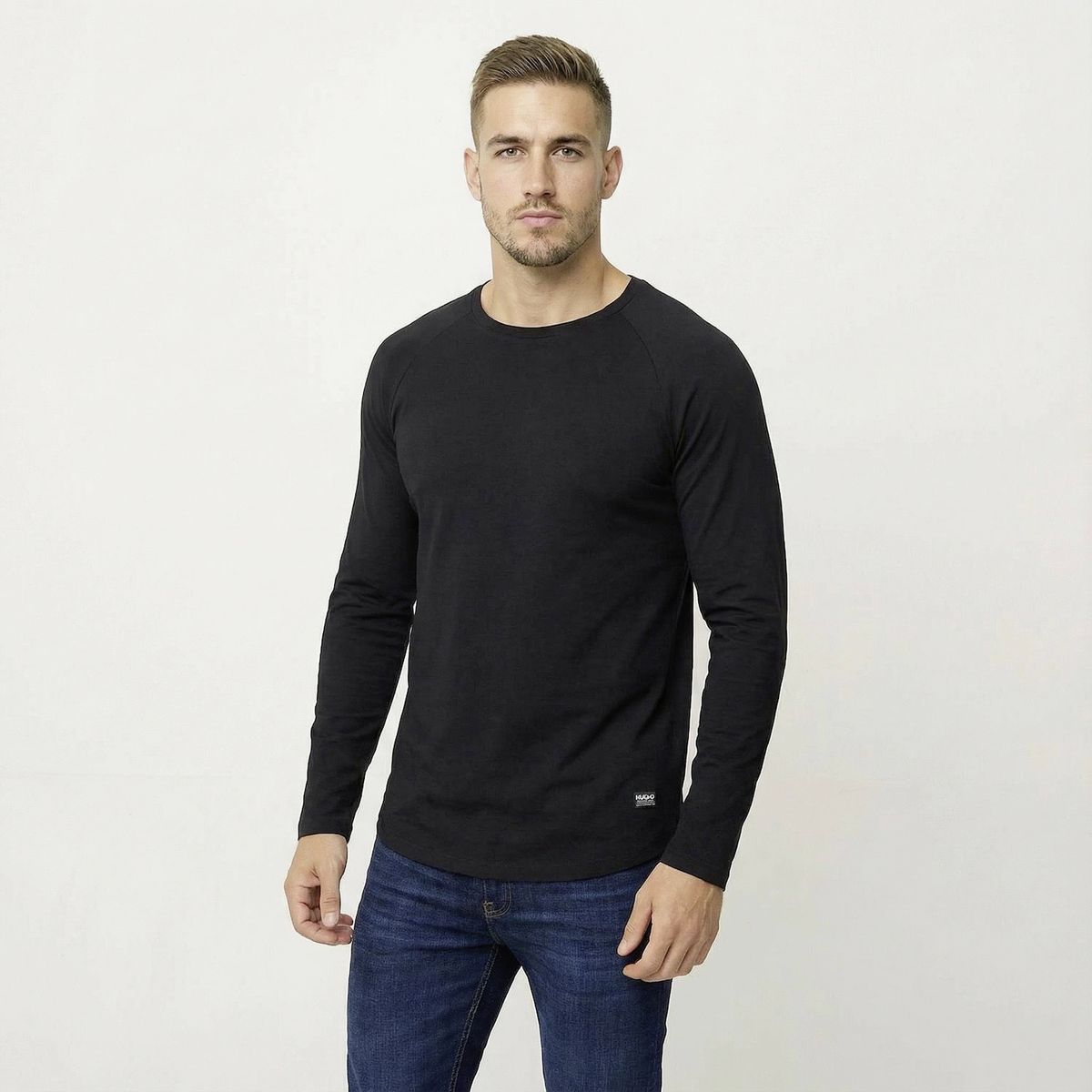 MOSSIMO - Polera Manga Larga Hombre Mossimo