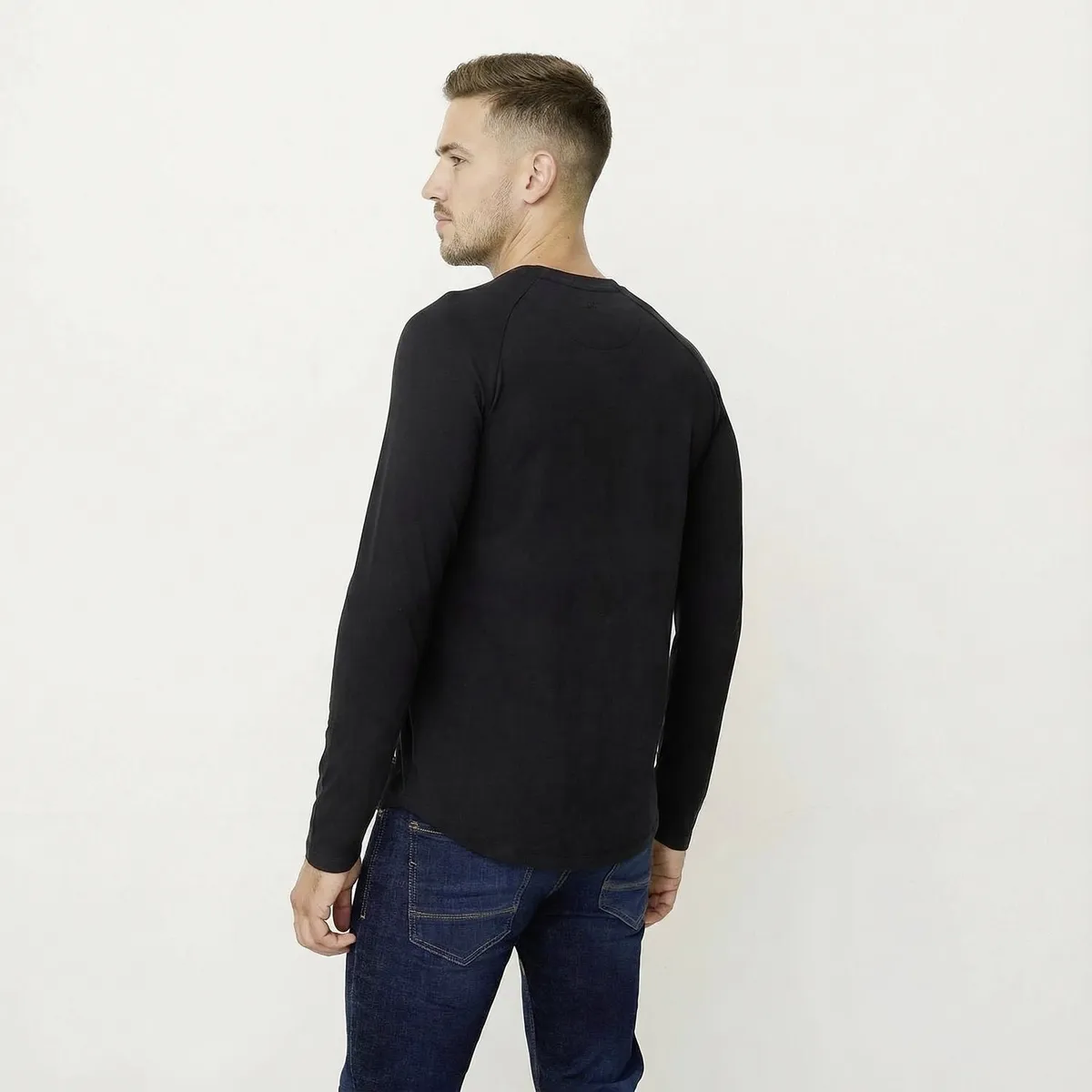MOSSIMO - Polera Manga Larga Hombre Mossimo