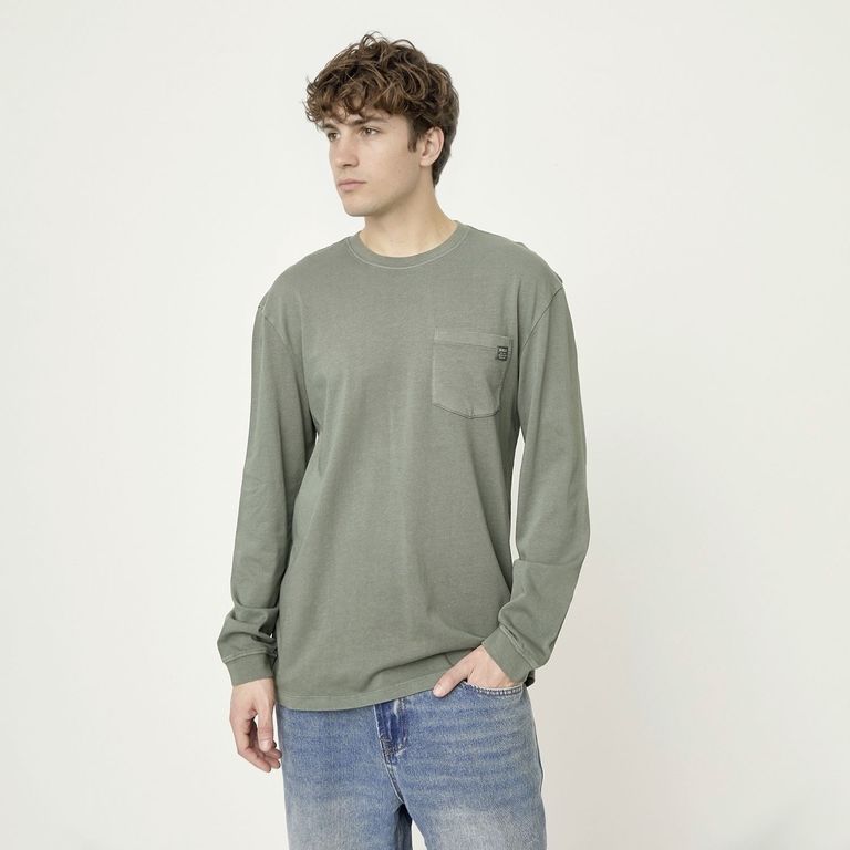 BEARCLIFF Polera Manga Larga Hombre