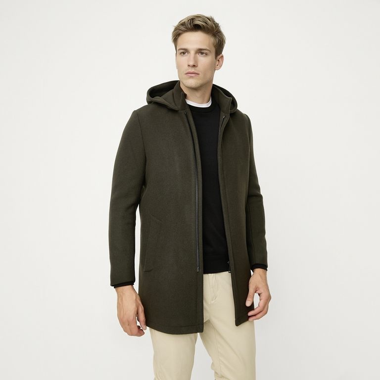 WOLF&HANK Abrigo Lana Hombre Wolf&Hank | Falabella Chile