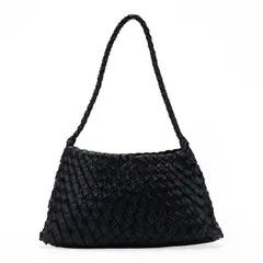BASEMENT - Cartera Boho Trenzada Mujer