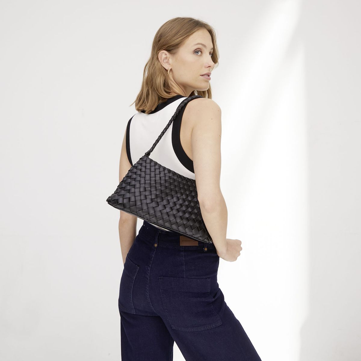 BASEMENT - Cartera Boho Trenzada Mujer Basement