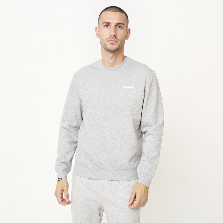 DIADORA Polera Deportiva Manga Larga Algodón Hombre