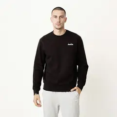 DIADORA - Polera Deportiva Manga Larga Algodón Hombre