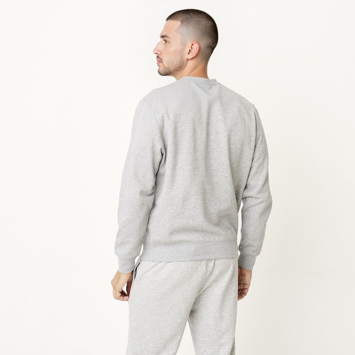 DIADORA - Polera Deportiva Manga Larga Algodón Hombre Diadora