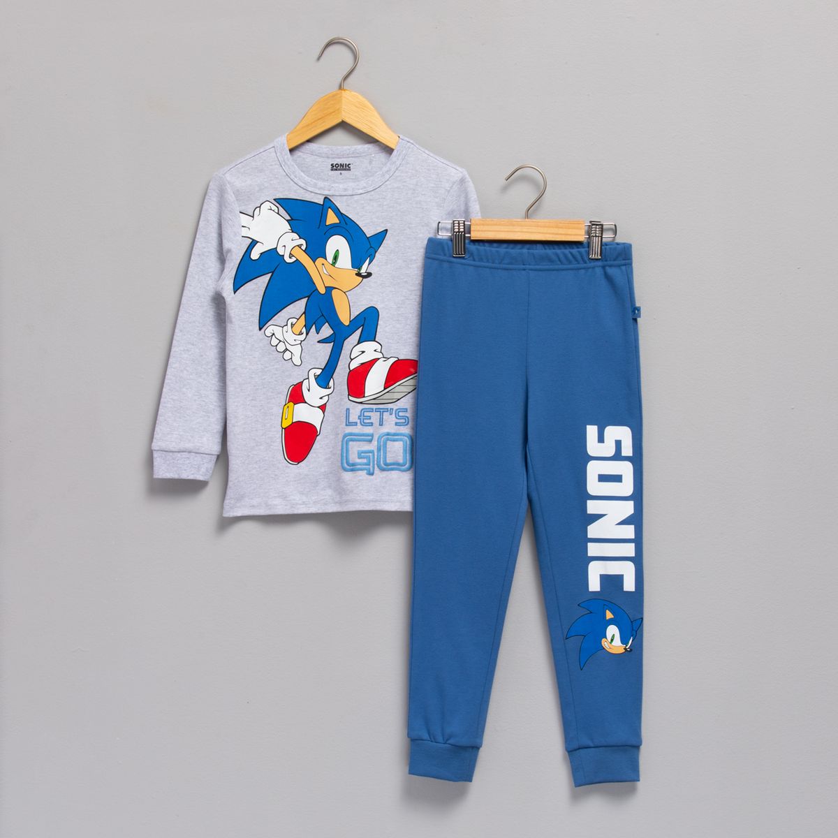 SONIC - Pijama 2 Piezas Algodón Niño Sonic