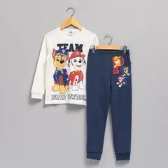 PAW PATROL - Pijama 2 Piezas Algodón Niño