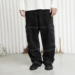 AMERICANINO - Jeans Baggy Cargo Hombre