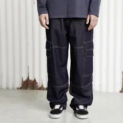 AMERICANINO - Jeans Baggy Cargo Hombre