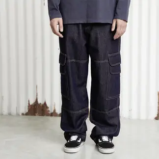 AMERICANINO - Jeans Baggy Cargo Hombre