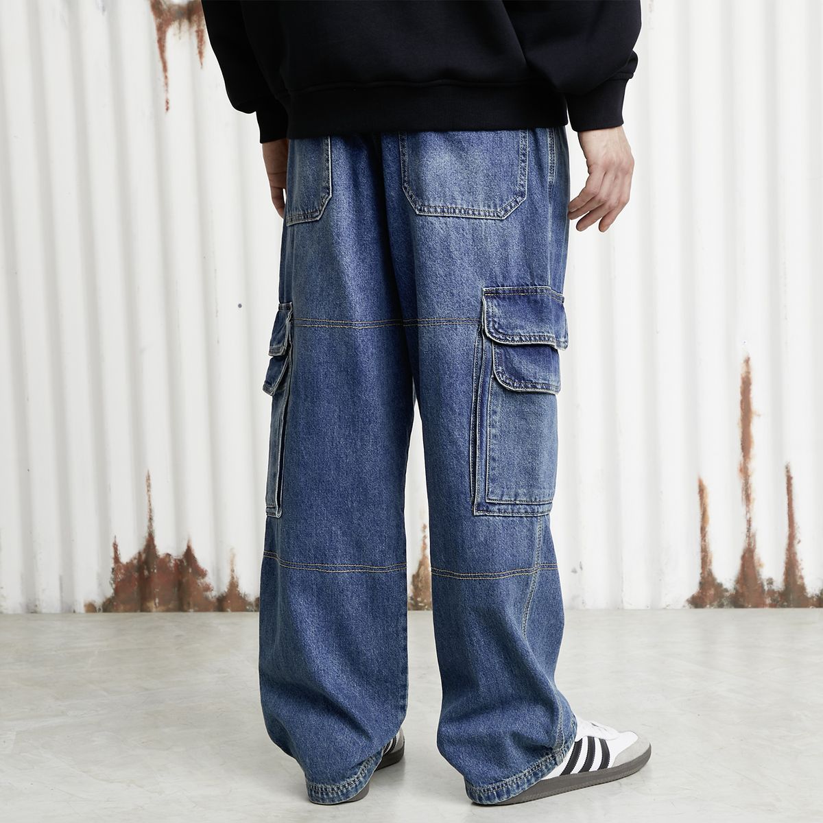AMERICANINO - Jeans Cargo Hombre Americanino