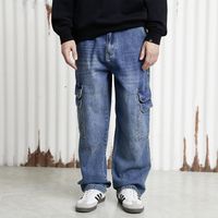 Jeans Baggy Cargo Hombre