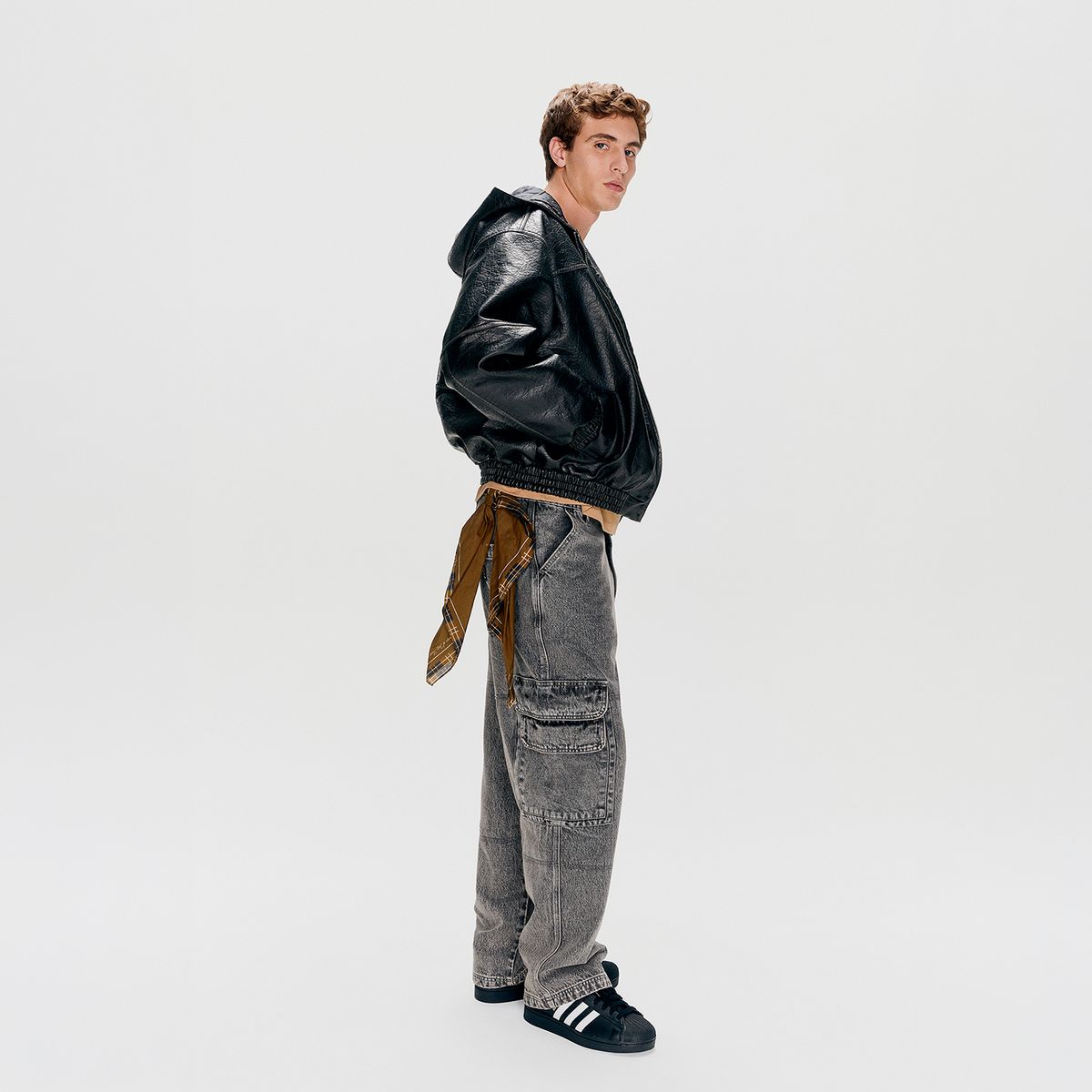 AMERICANINO - Jeans Baggy Cargo Hombre Americanino