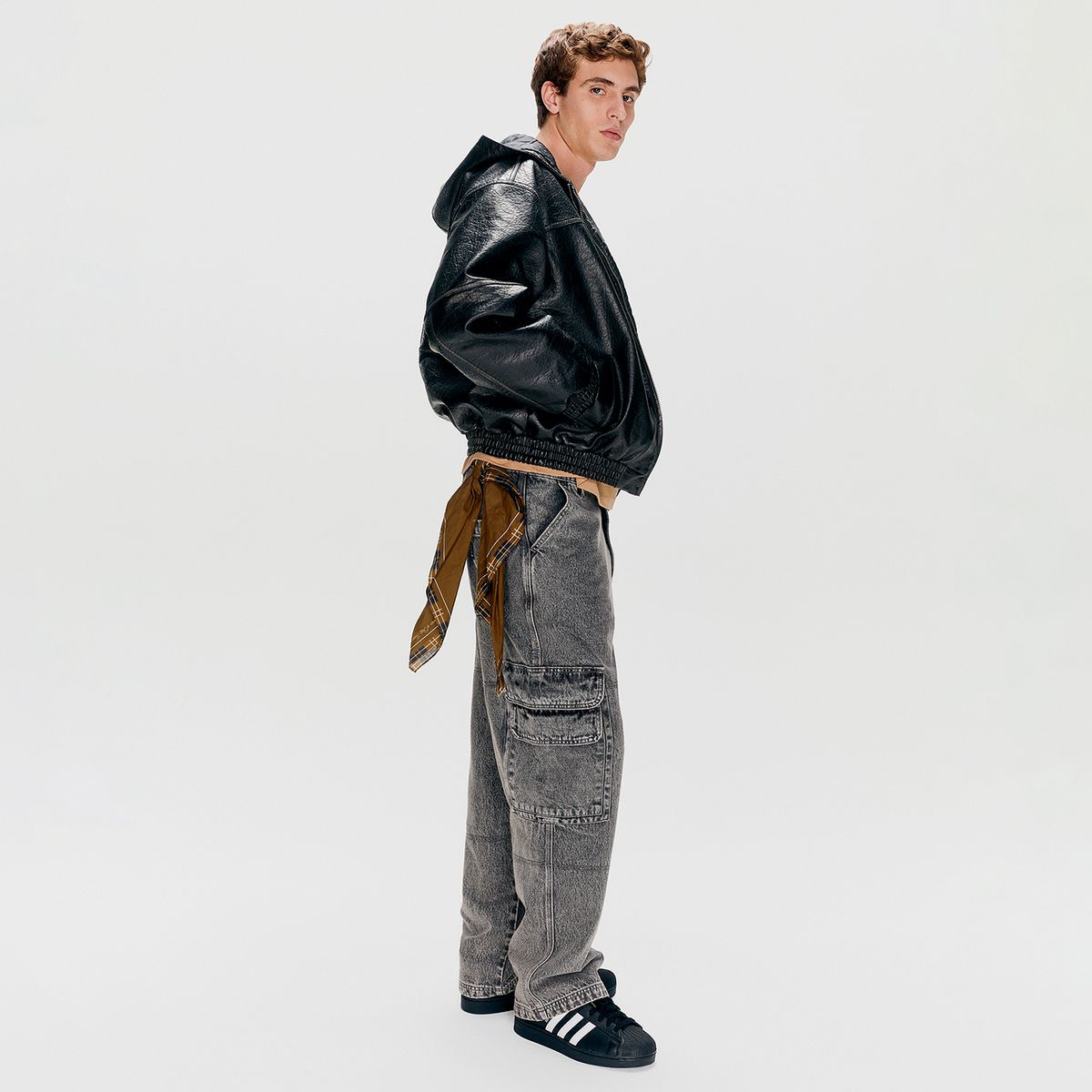 AMERICANINO - Jeans Baggy Cargo Hombre Americanino
