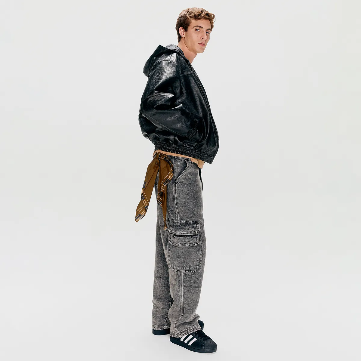AMERICANINO - Jeans Baggy Cargo Hombre Americanino