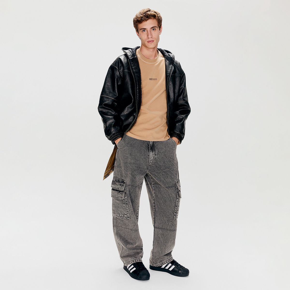 AMERICANINO - Jeans Baggy Cargo Hombre Americanino