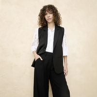 Blazer Sin Mangas Mujer