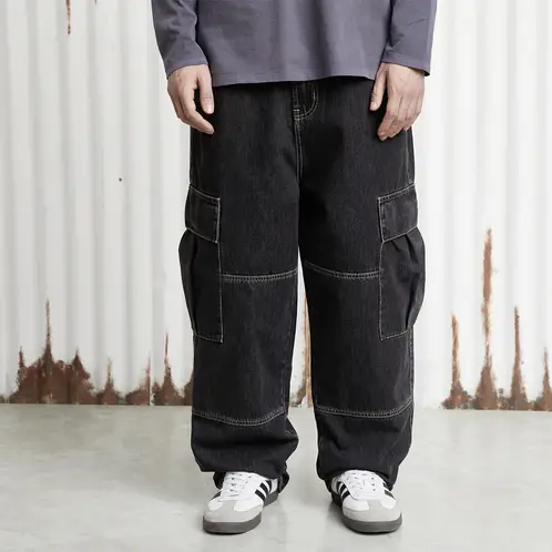 AMERICANINO - Jeans Baggy Cargo Hombre