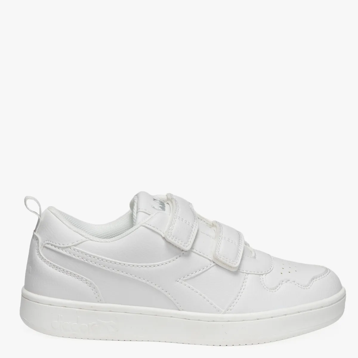 DIADORA - Crego Zapatilla Escolar Niño Blanco (22 a 33) Diadora