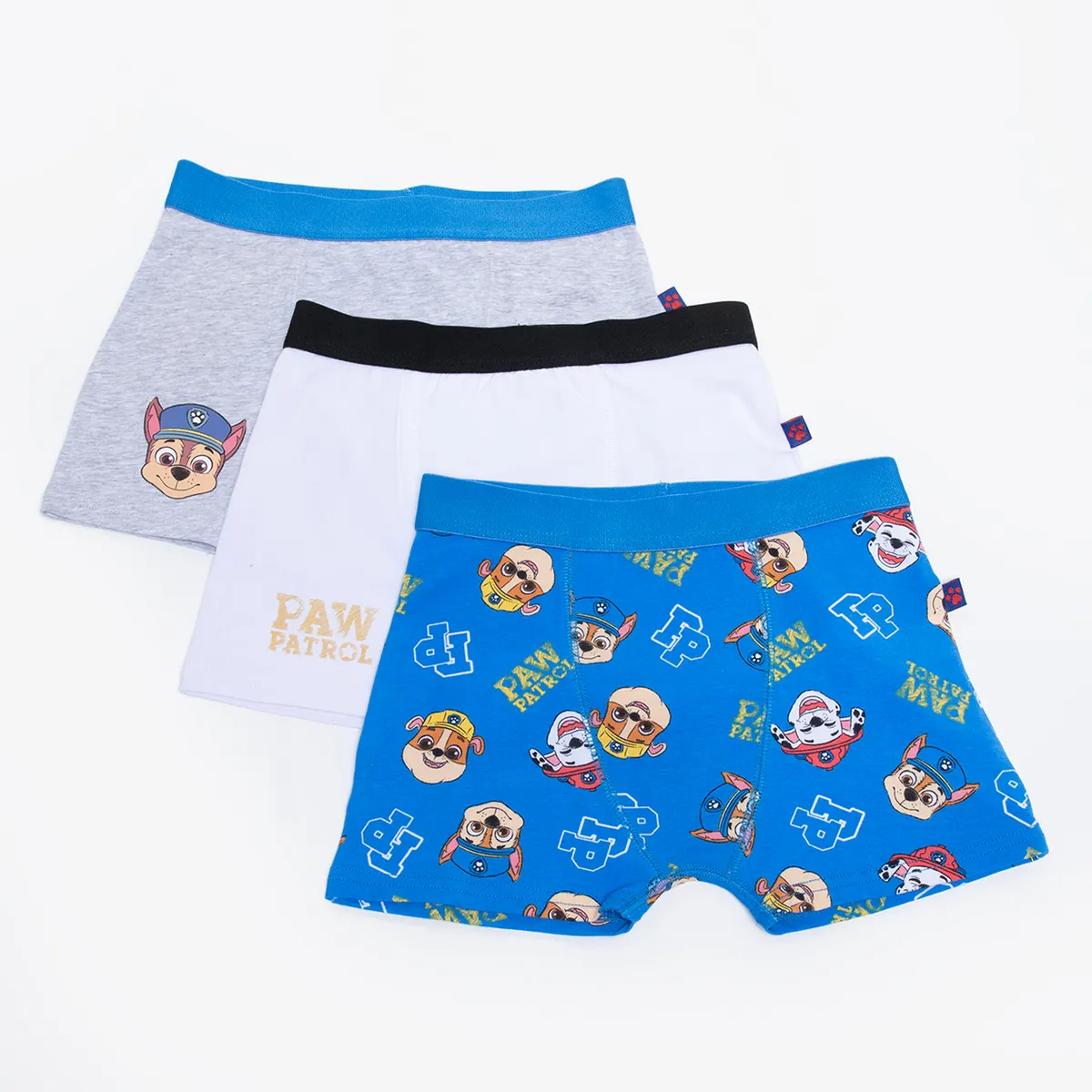 PAW PATROL - Pack 3 Boxer Algodón Niño Paw Patrol