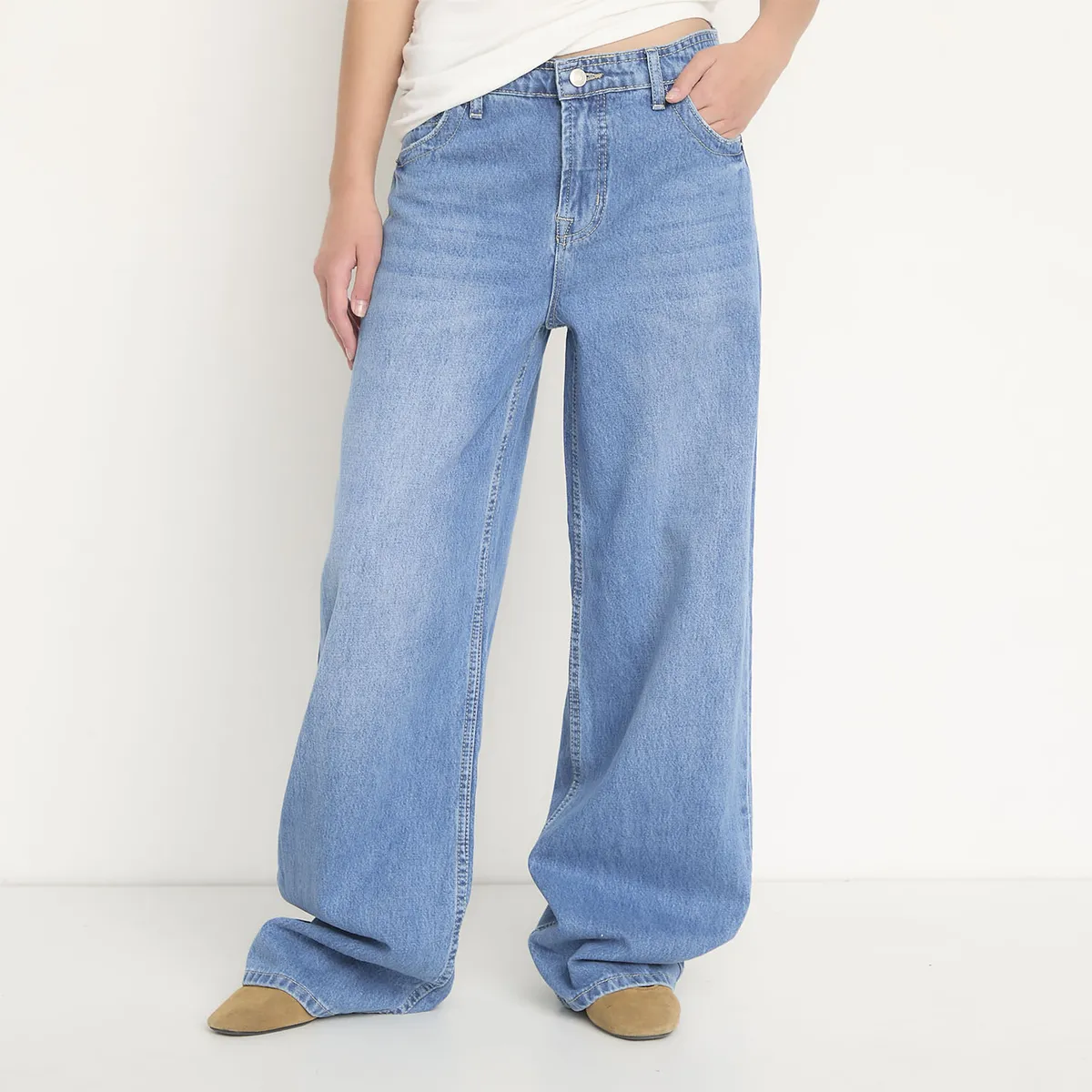SYBILLA - Jeans Wide Leg Mujer Sybilla