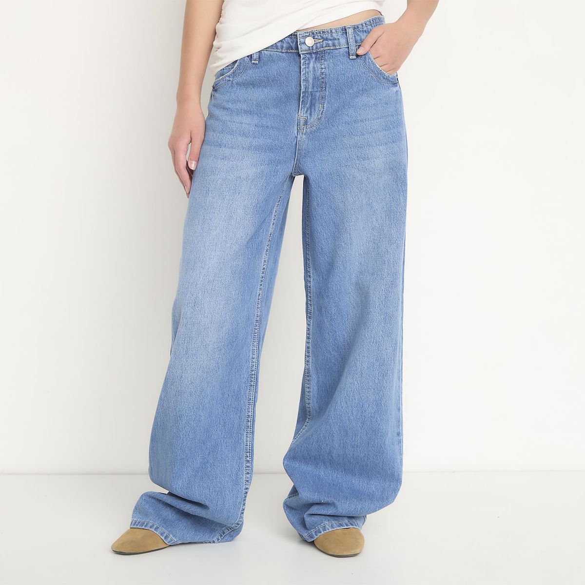 SYBILLA - Jeans Wide Leg Mujer Sybilla