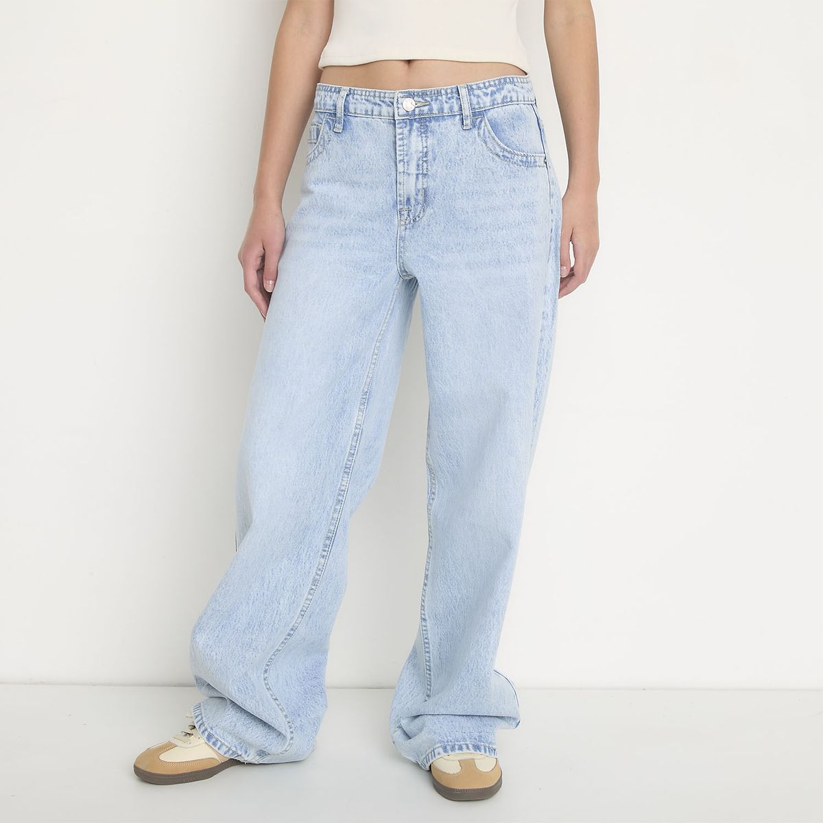 SYBILLA - Jeans Wide Leg Mujer Sybilla