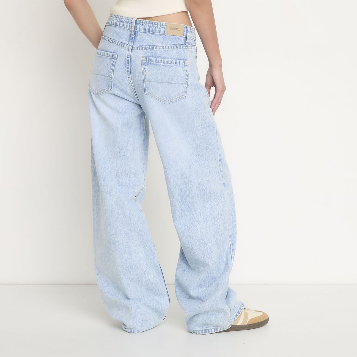 SYBILLA - Jeans Wide Leg Mujer Sybilla