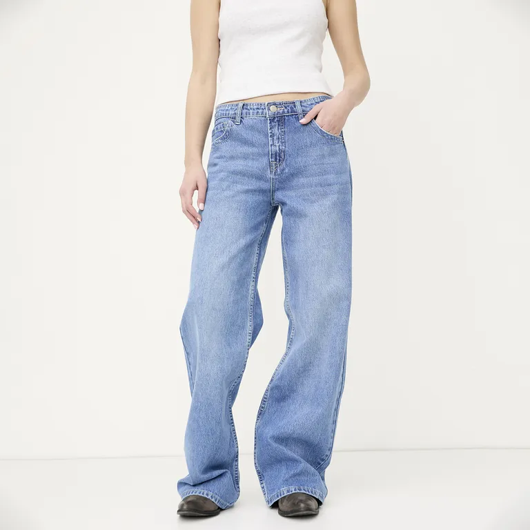 Jeans Wide Leg Mujer