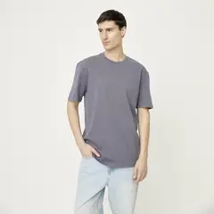 BEARCLIFF - Polera Manga Corta Relaxed Fit Hombre Algodón