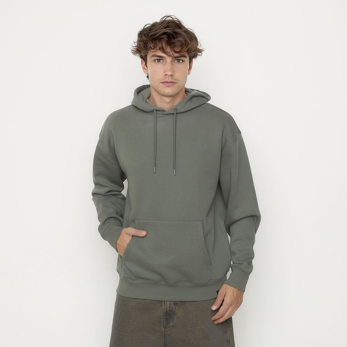 BEARCLIFF - Polerón Canguro Relax Fit Algodón Bearcliff Hombre