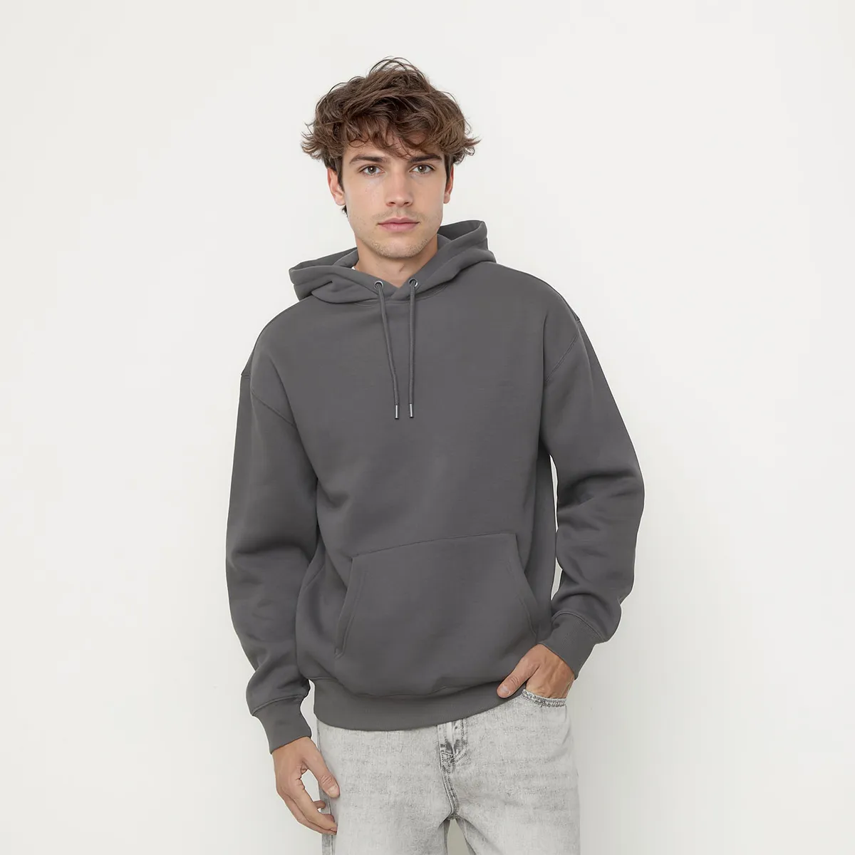 BEARCLIFF - Polerón Canguro Relax Fit Algodón Bearcliff Hombre