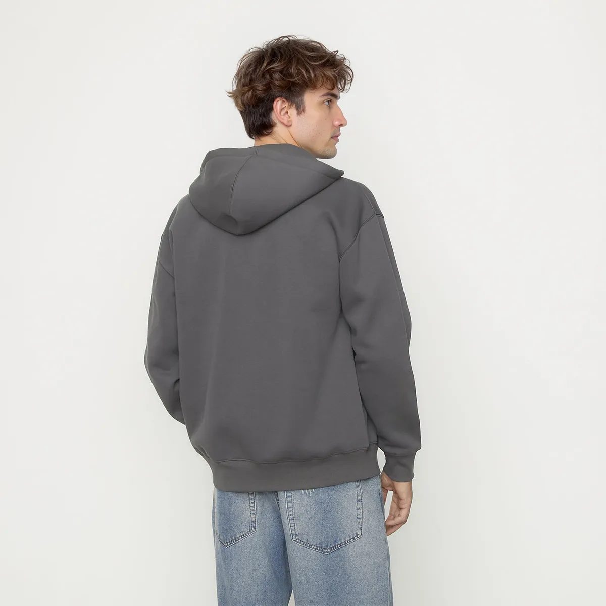 BEARCLIFF - Polerón Canguro Bearcliff Relaxed Fit Hombre Algodón