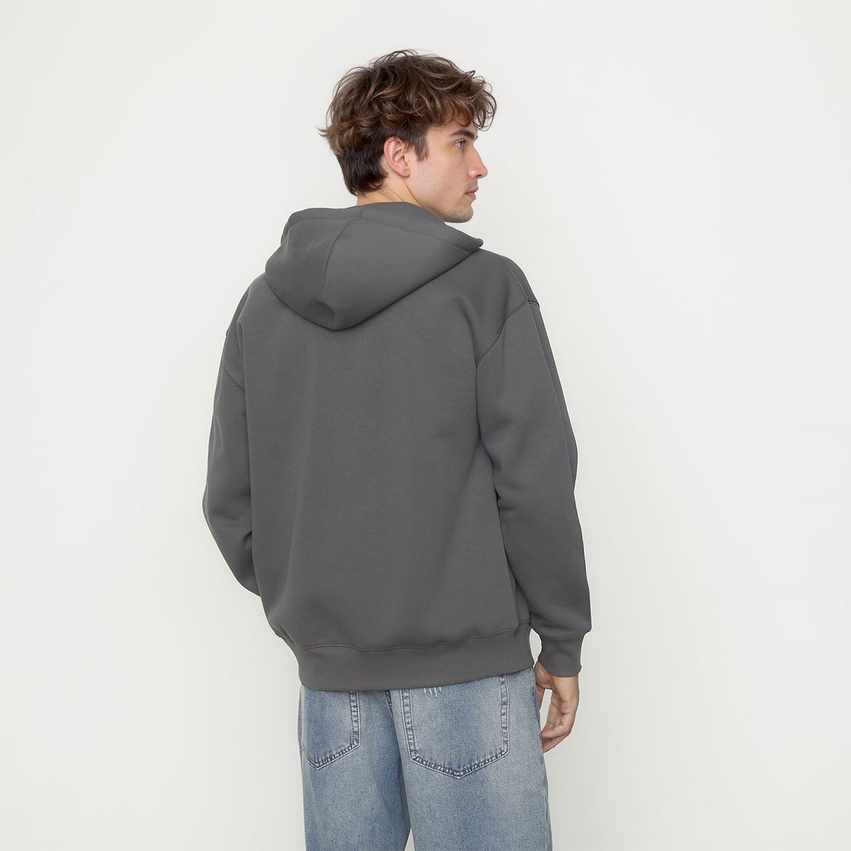 BEARCLIFF - Polerón Canguro Bearcliff Relaxed Fit Hombre Algodón