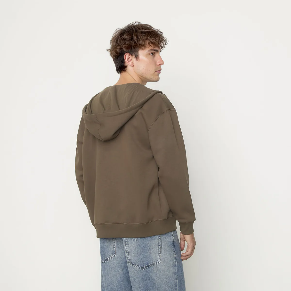 BEARCLIFF - Polerón Canguro Bearcliff Relaxed Fit Hombre Algodón