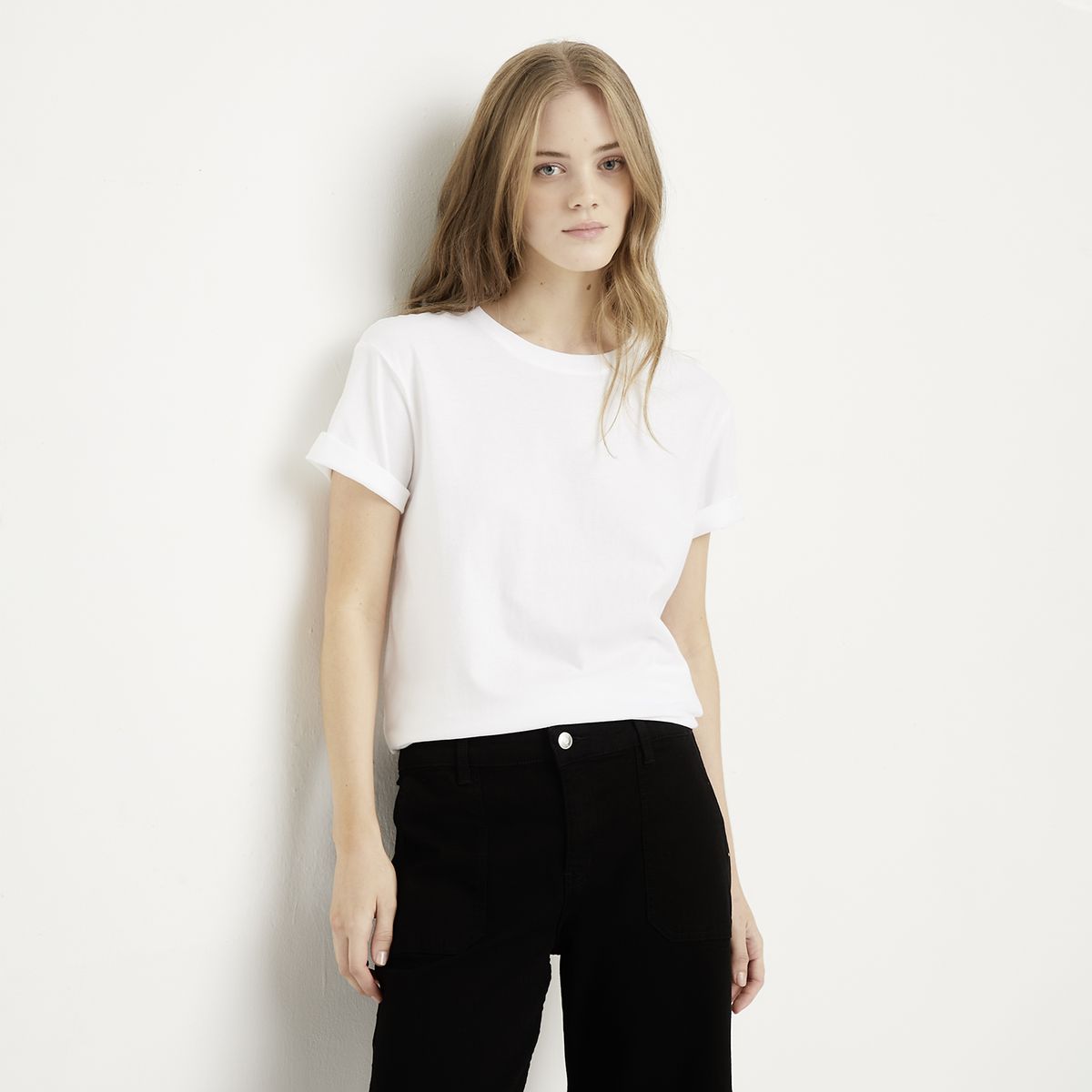 SYBILLA - Polera Mujer Algodón Sybilla