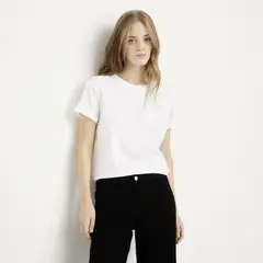 SYBILLA - Polera Mujer Algodón