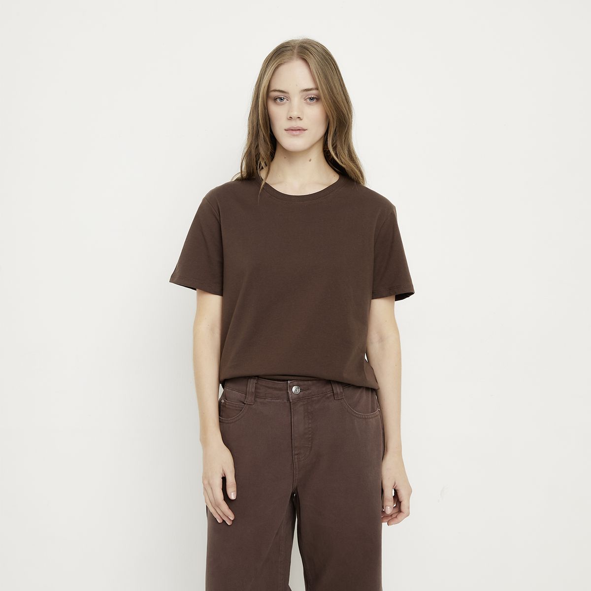 SYBILLA - Polera Mujer Algodón Sybilla