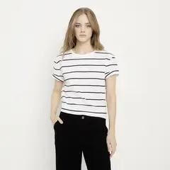 SYBILLA - Polera Mujer Algodón