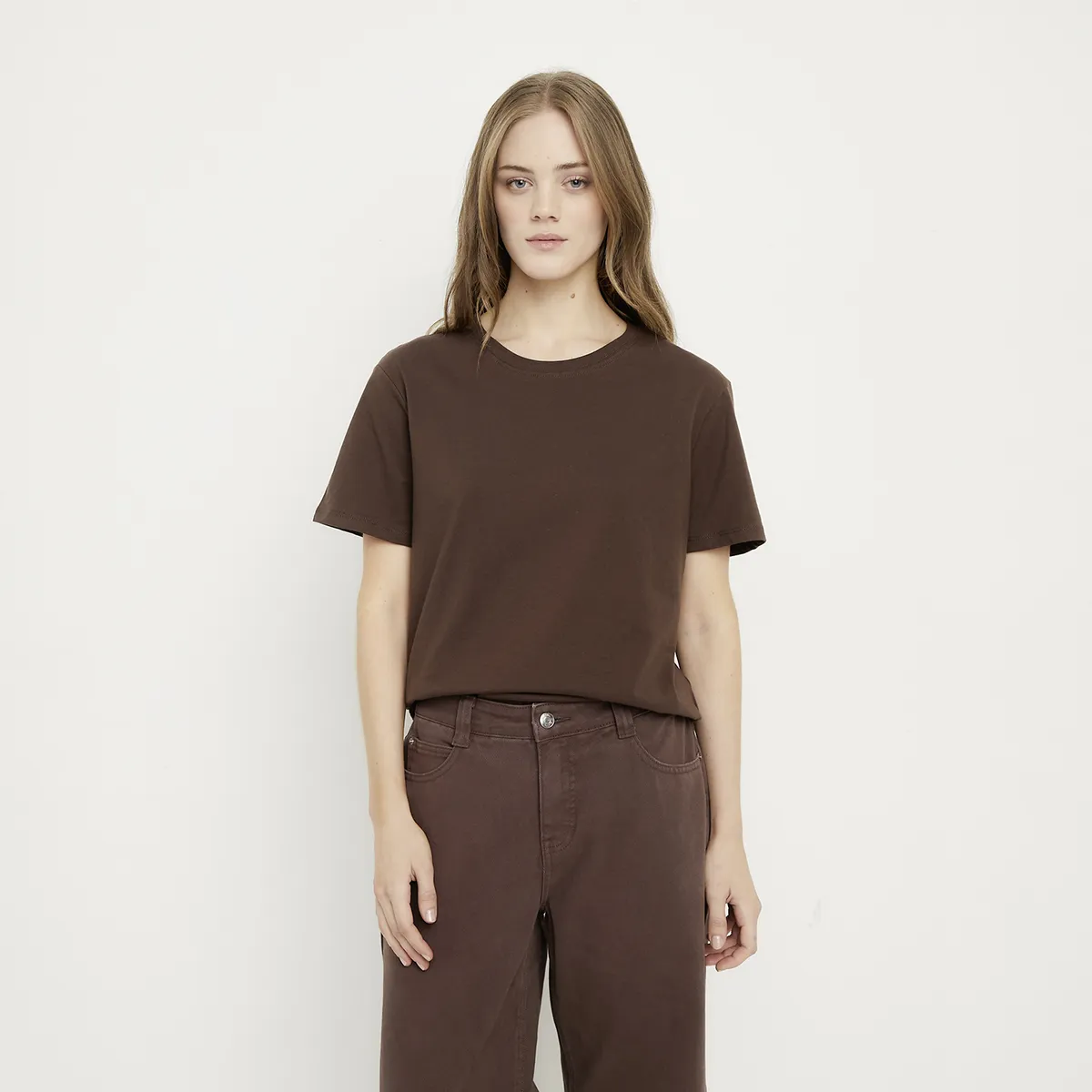 SYBILLA - Polera Mujer Algodón Sybilla