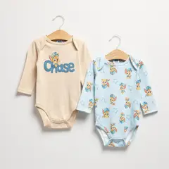 PAW PATROL - Pack Body Bebé Niño Algodón