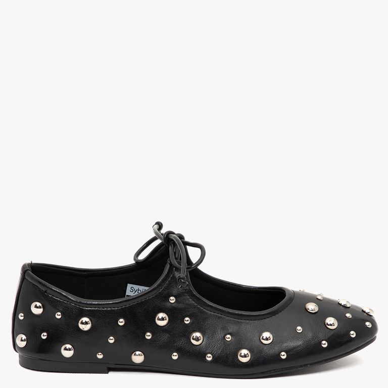 SYBILLA Ballerina Ballet Sneakers Mujer Negro