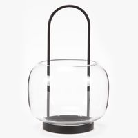 Fanal Farol Maya Vidrio Adorno Decorativo