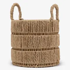 MICA - Canasto Rope Iron 28X26Cm