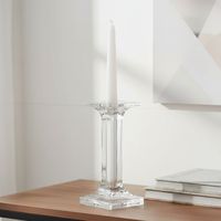 Candelabro Vidrio Recto 18.5X9cm
