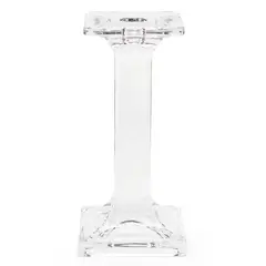 BASEMENT HOME - Candelabro Vidrio Recto 18.5X9cm