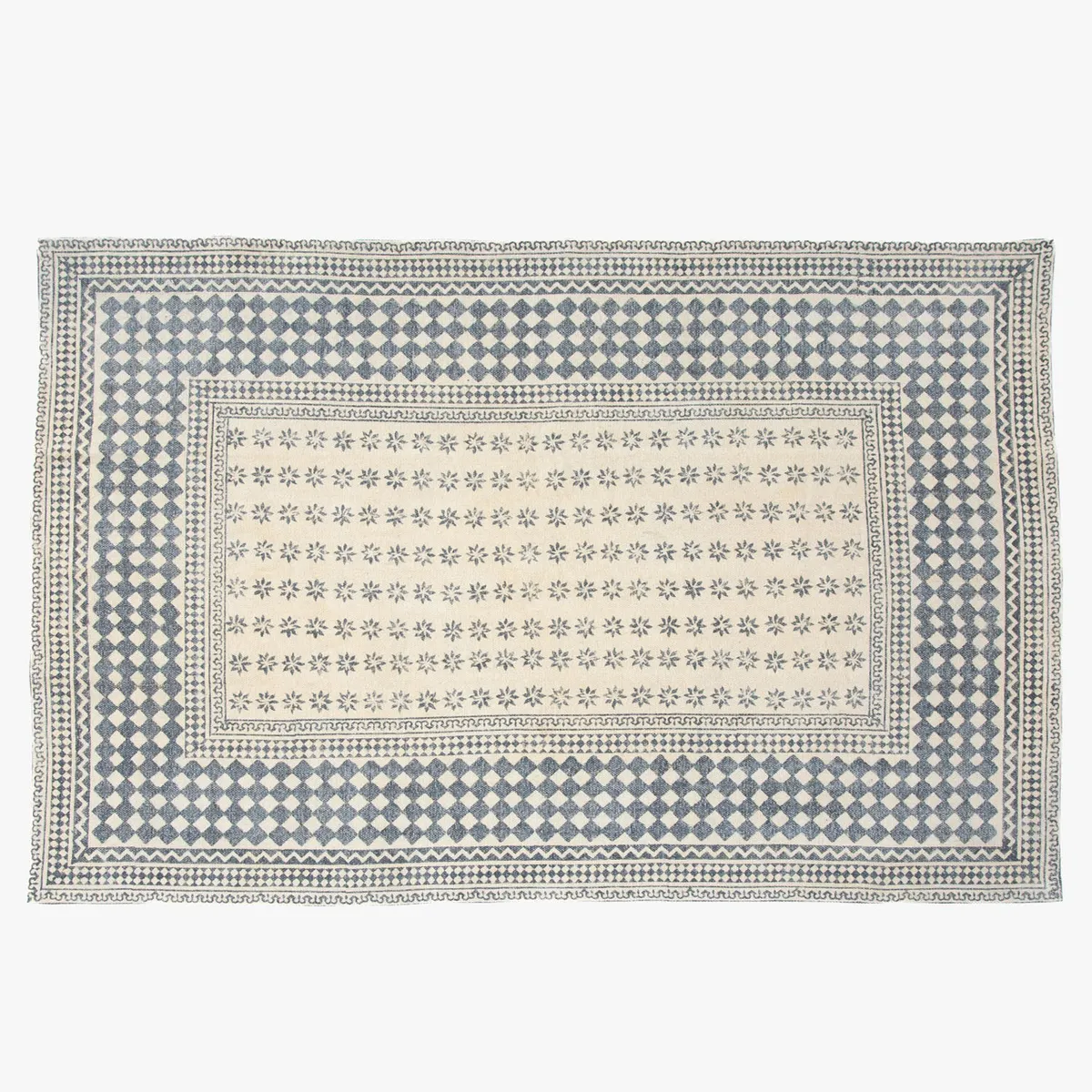 BASEMENT HOME - Alfombra Decorativa India 120X170 cm Living Basement Home