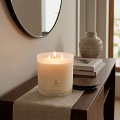 BASEMENT HOME - Vela Ambientador Aroma Jasmine & Tuberose 600 Gramos Adorno Decorativo