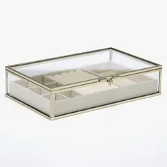 ROBERTA ALLEN - Caja Joyero 18X30 cm Adorno Decorativo